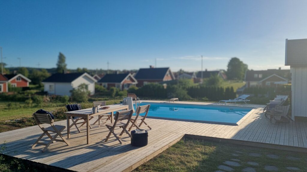 bygga pool ()