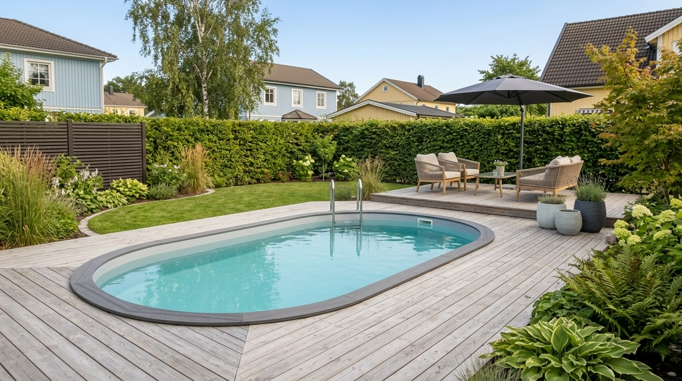 bygga pool ()